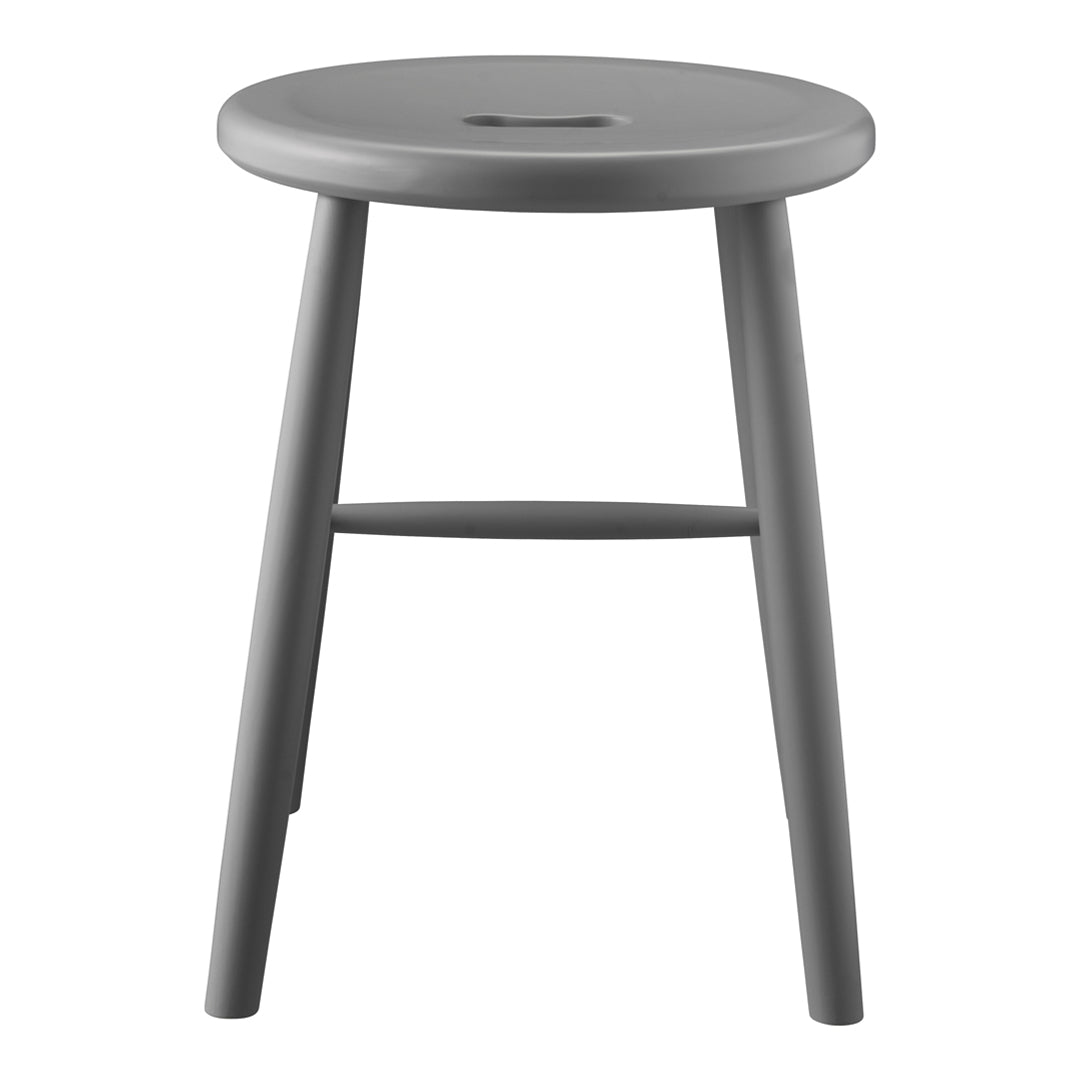 Borge Mogensen J27 Stool by FDB Mobler - Mid-Century Modern Wooden Stool for Dining, Kitchen, or Bar Use