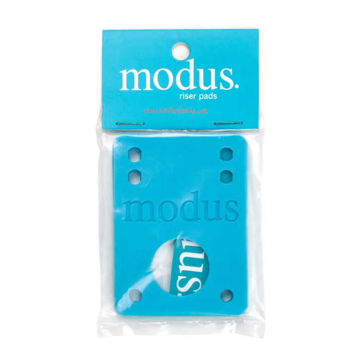 Modus Riser Pad 1/8 Inch Blue - Ergonomic Keyboard Wrist Rest for Comfortable Typing & Gaming - Perfect for Office, Home & Workspace Setup