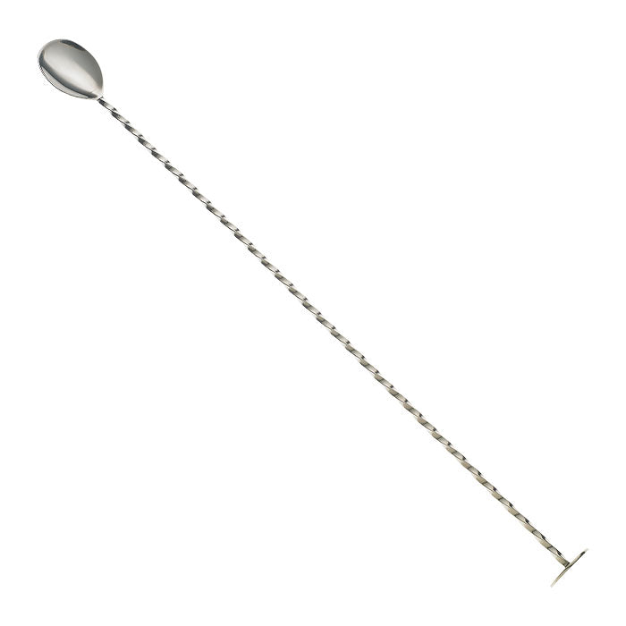 Barfly by Mercer M37019 Stainless Steel Bar Spoon with Muddler - 15.75