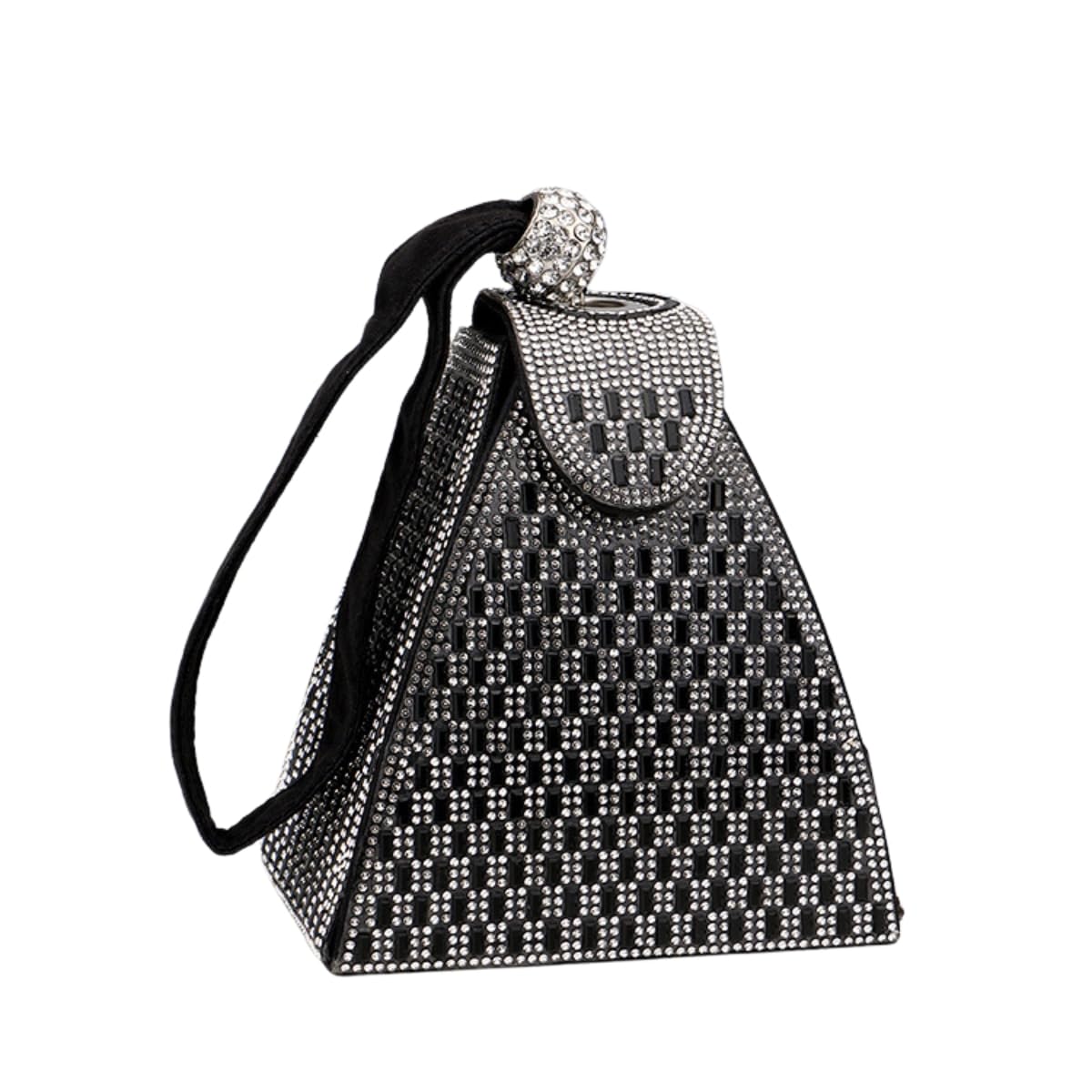 Stylish Black P15 Women's Purse - Fashionable Handbag for Girls, Elegant Banquet Clutch | Perfect for Parties, Weddings & Evening Events