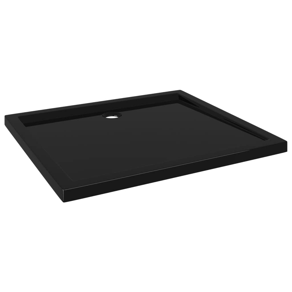 Black ABS Rectangular Shower Base Tray - 31.5