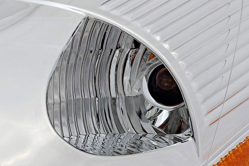 Toyota Sienna Headlights Replacement Set 2006-2010 - Halogen Headlamp Assembly for Driver & Passenger Side - Perfect for Night Driving and Foggy Conditions