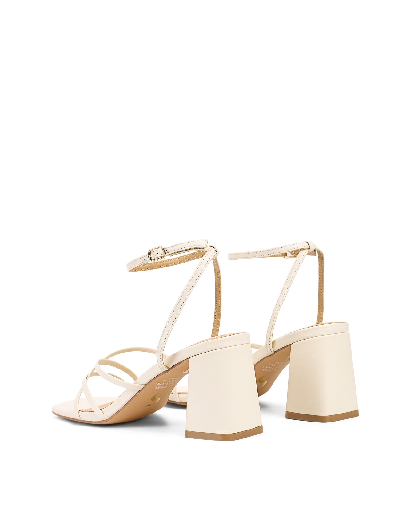 Straus Women's Block Heel Sandals - Comfortable Leather Dress Sandals for Summer | Wedding, Party & Office Wear