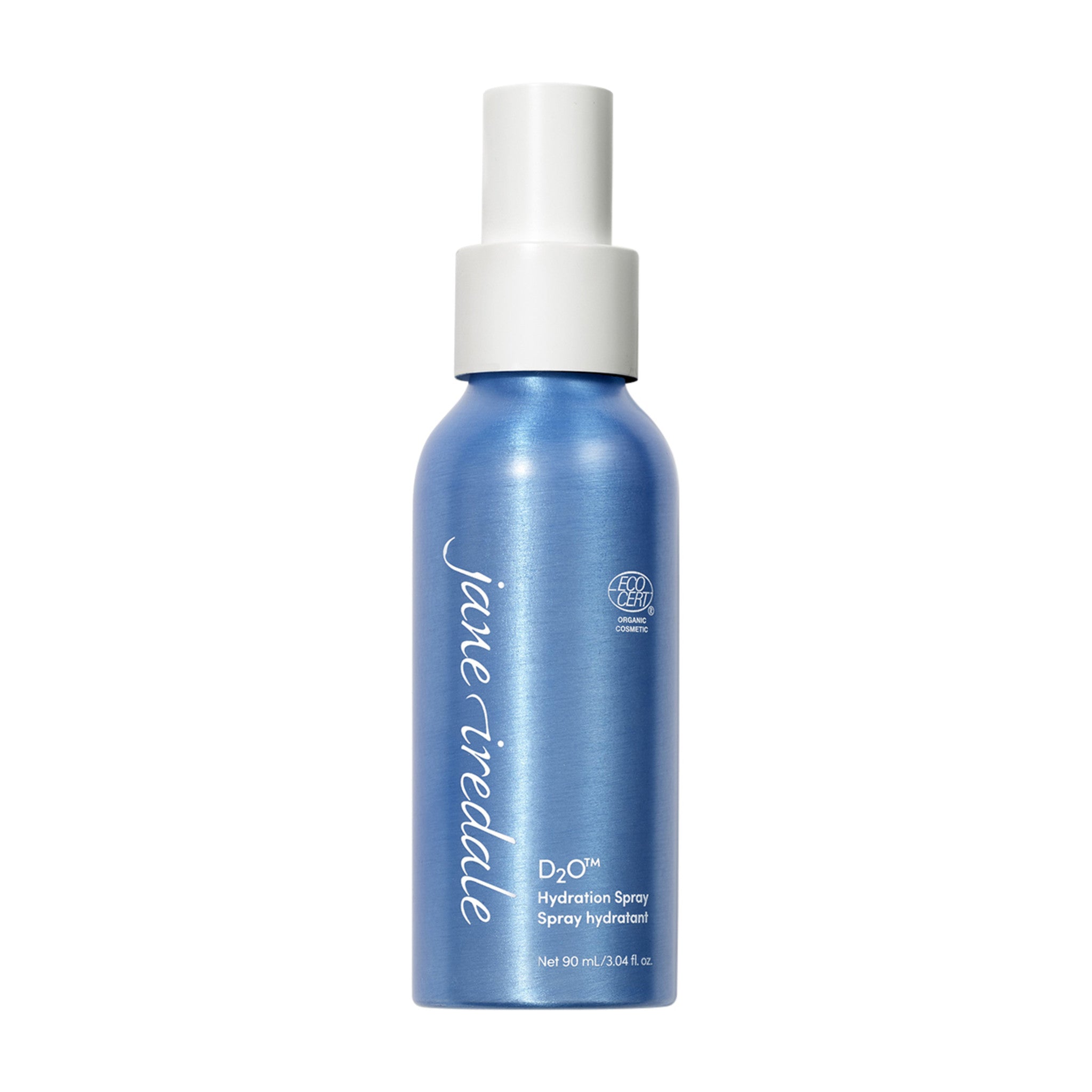 D2O Hydration Spray - Premium Facial Mist for Dry Skin & Makeup Refresh | Hydrating Skincare for Women & Men | Perfect for Travel, Gym & Office Use