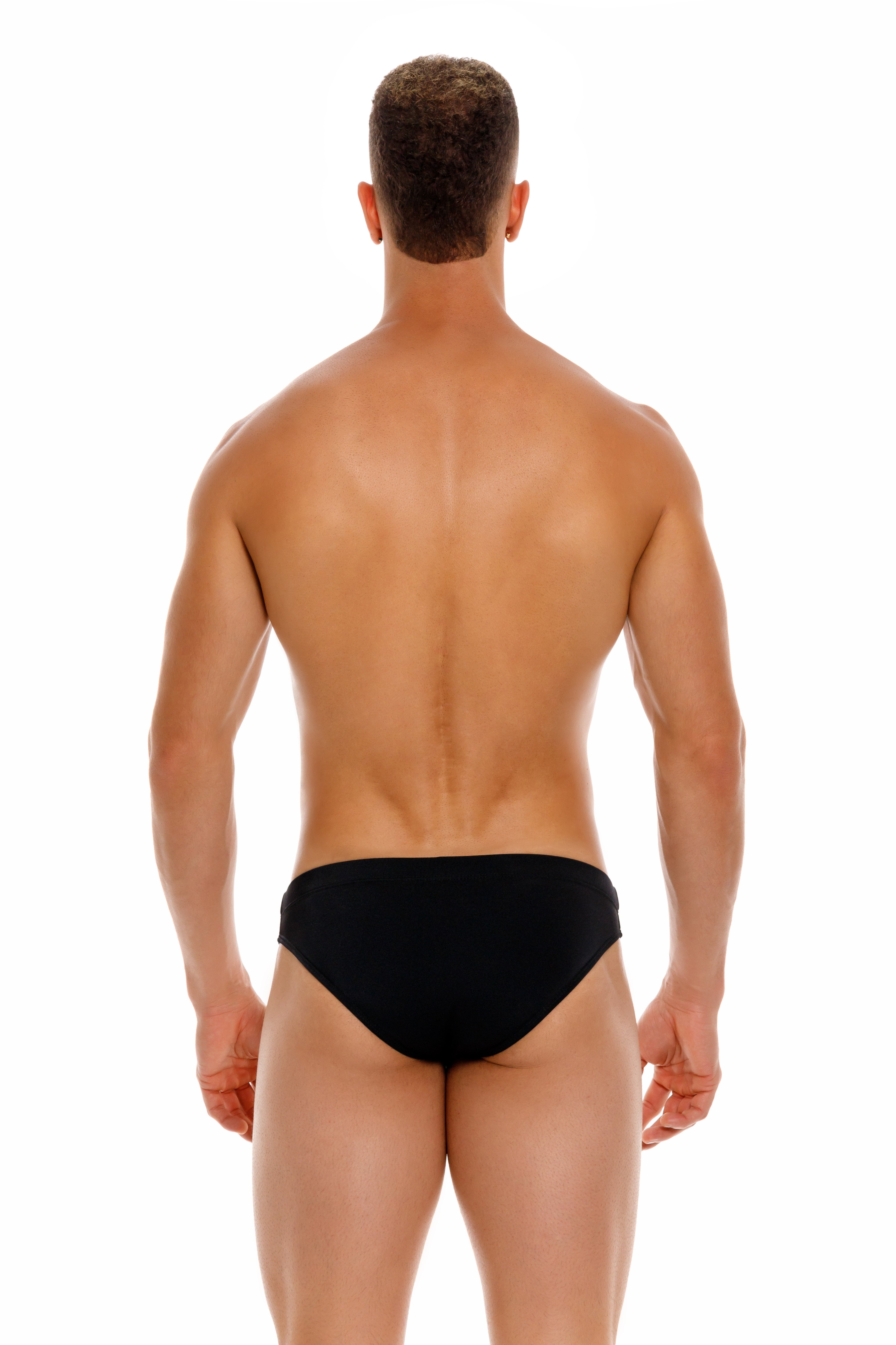 JOR Capri Swim Bikini Brief - Black Women's High Waisted Swimwear for Beach, Pool & Vacation | Comfortable & Stylish Swim Bottom