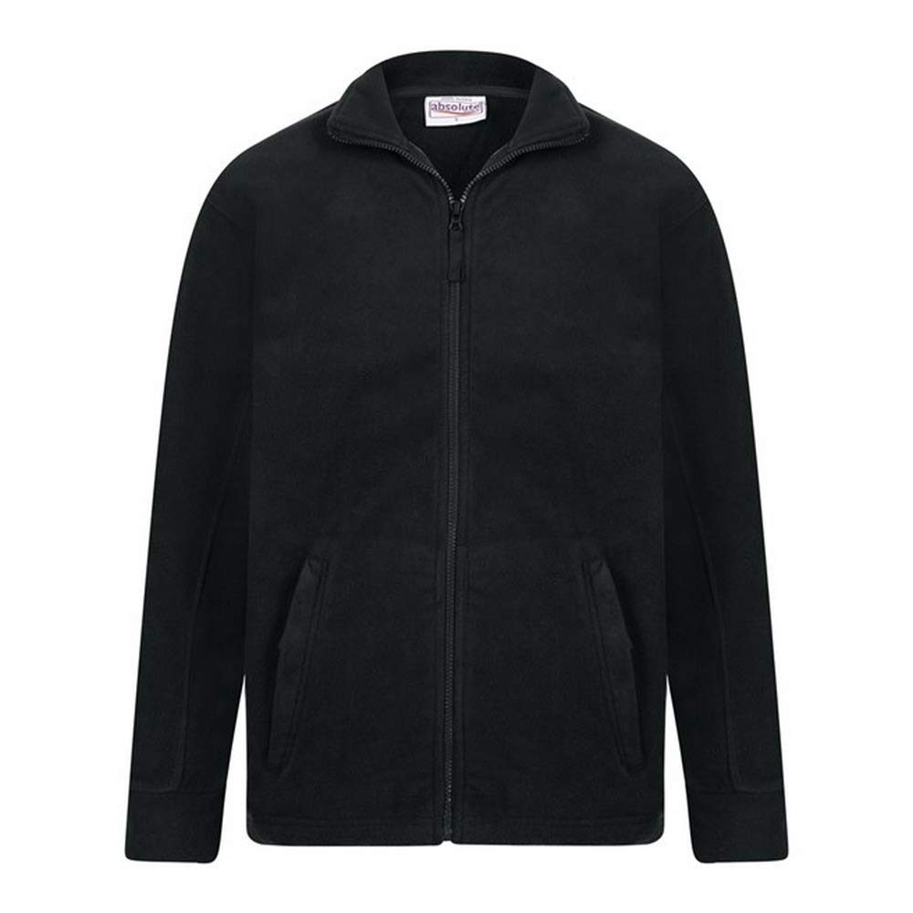 Absolute Apparel Men's Alaska Full Zip Fleece Jacket - Soft Warm Winter Pullover for Outdoor Hiking, Camping & Casual Wear