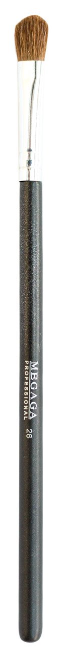 Megaga Professional Eyeshadow Makeup Brush No.26 - Soft Synthetic Bristles for Blending & Shading - Perfect for Everyday Makeup & Professional Artist Use