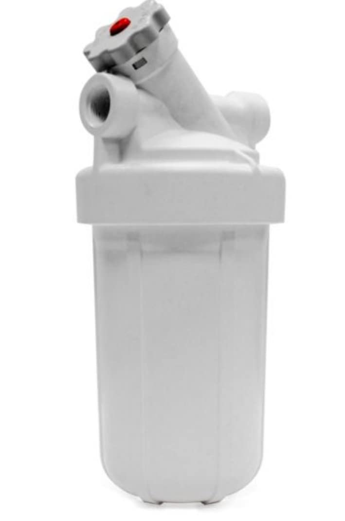 Pentair Pentek 655106 Big White 10-Inch Whole House Water Filter Housing with Bypass Valve & Pressure Relief - 1