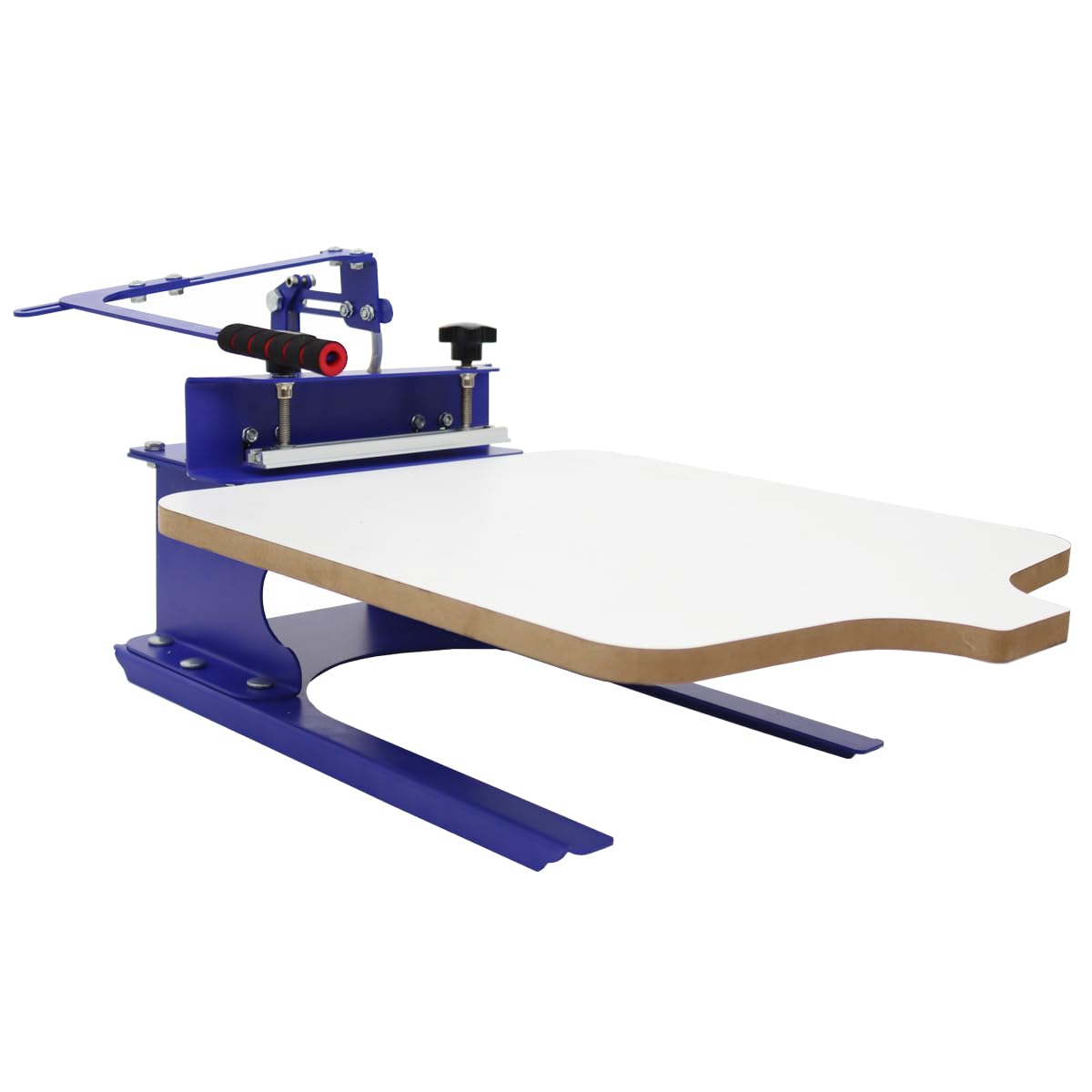 INTBUYING 1 Color Screen Printing Machine for T-Shirts - Silk Screen Printing Press Kit for DIY, Custom Apparel & Small Business - Perfect for Home Use, Craft Projects & Merchandise Printing