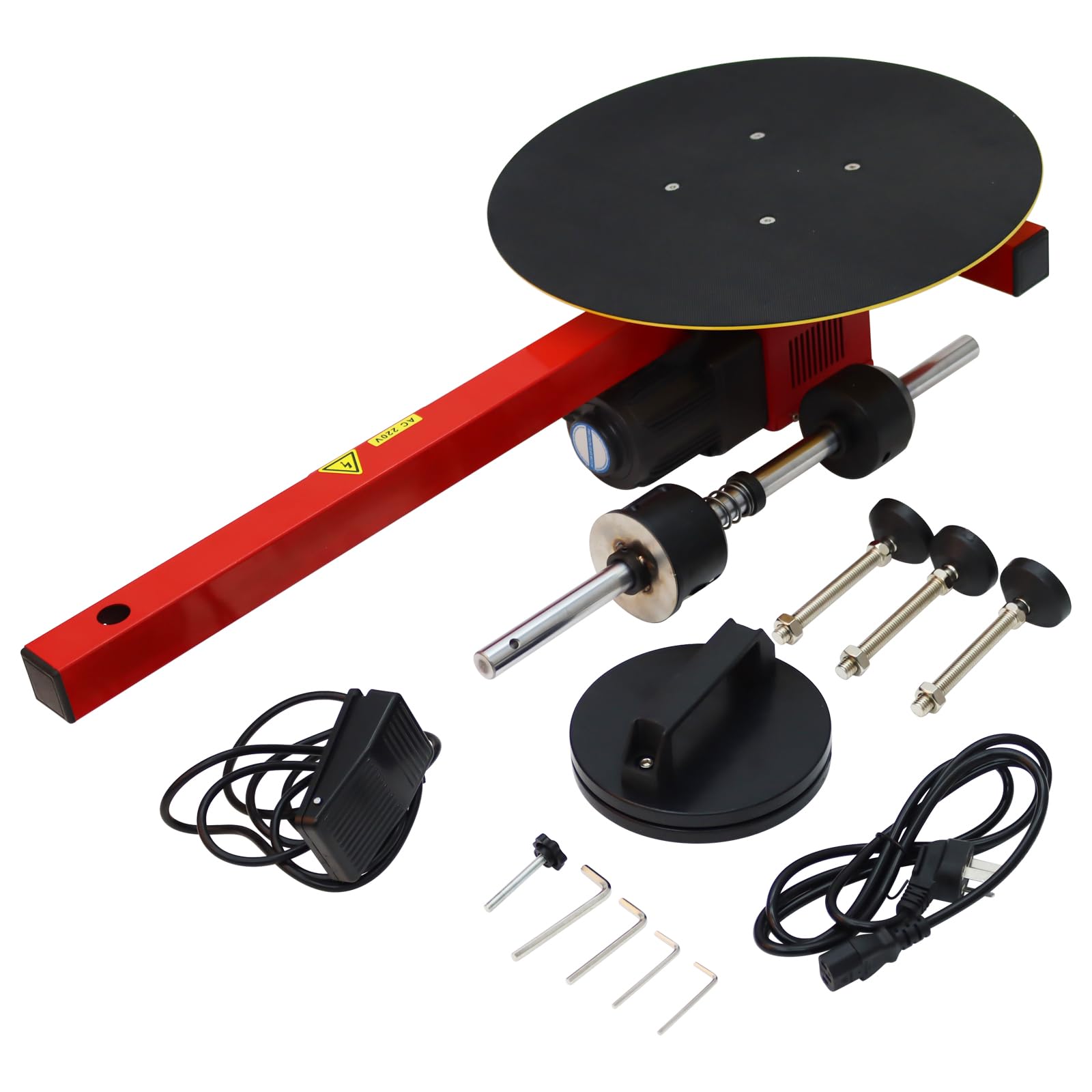 INTSUPERMAI Electric Pallet Stretch Wrapping Machine - 220V Industrial Film Dispenser for Secure Packaging | Ideal for Warehouse, Logistics & Shipping
