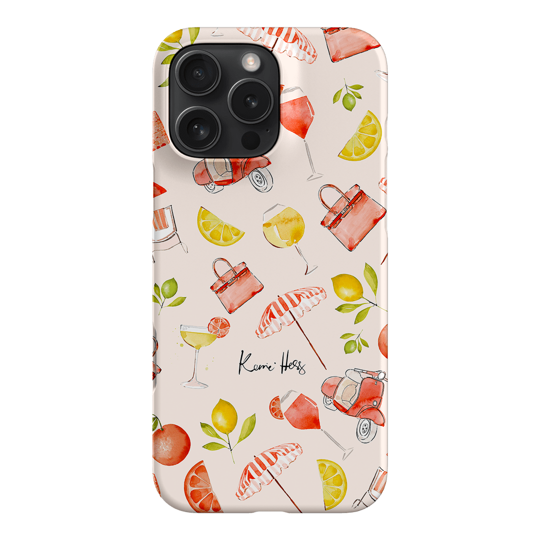 Stylish Positano Phone Case - Durable & Slim Protective Cover for iPhone & Samsung - Perfect for Travel, Work & Everyday Use