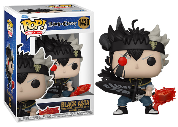 Black Asta (Black Clover) 1420 Action Figure - Anime Collectible for Fans | Perfect for Display, Cosplay, and Gift Giving