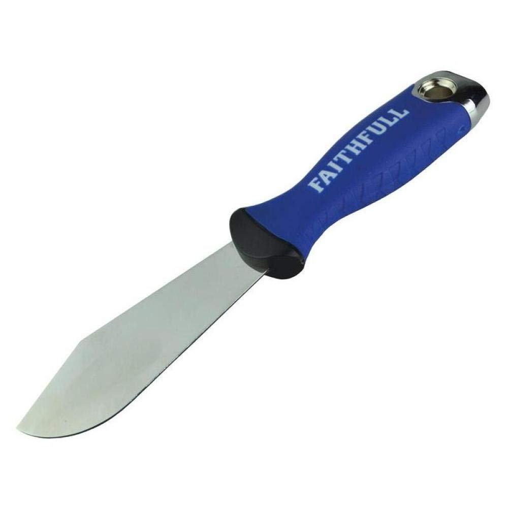 FAISGPKME Soft-Grip Putty Knife - 6 Inch Flexible Scraper Tool for Drywall, Spackling, Paint Removal & Home Repairs - Ergonomic Handle for DIY Projects & Professional Use