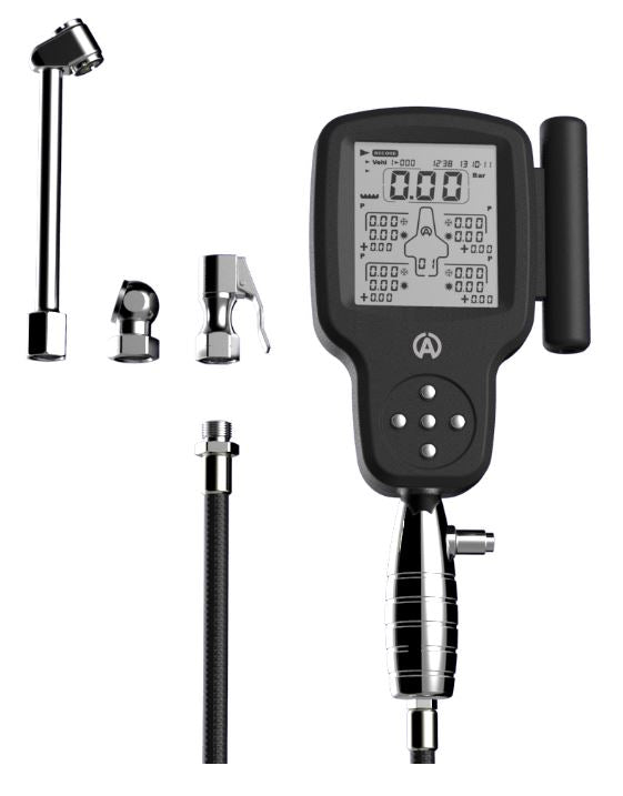 Alfano A1900 TyreControl 2 Wireless Tire Pressure Monitoring System (TPMS) - Real-Time Alerts for Cars, Trucks & RVs - Perfect for Road Trips & Fleet Management
