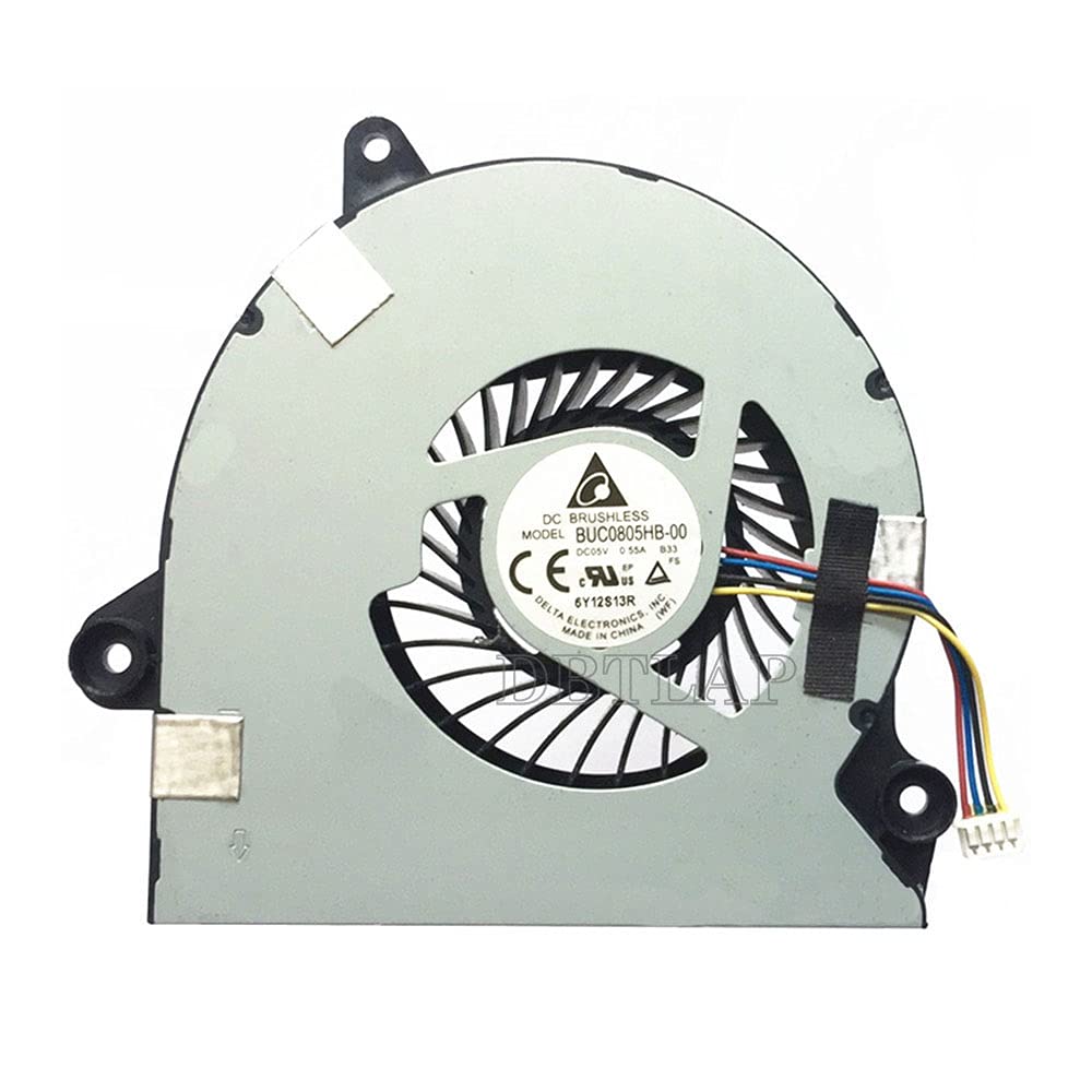 Original Title: Fan Compatible for Asus VivoMini VC65 Series VC65R BUC0805HB-00 DC5V 0.55A CPU Cooling Fan 4-Wires   Optimized Title: **ASUS VivoMini VC65 Series VC65R CPU Cooling Fan Replacement - BUC0805HB-00, 4-Wire, DC5V 0.55A - Compatible with VC65 Mini PC, Quiet Cooling for Home/Office Use**