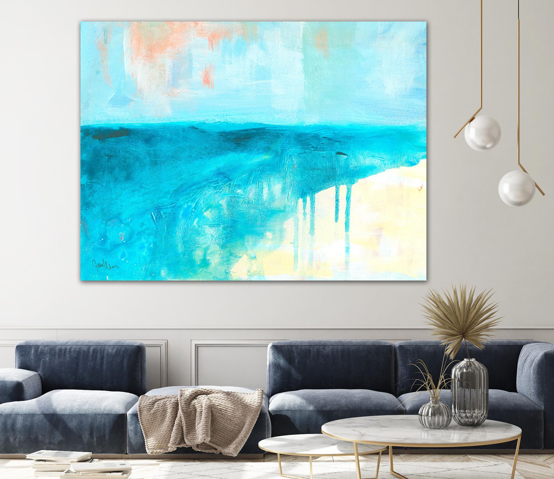 Coastal Blues 2 - Premium Home Decor for Beach House & Coastal Living | Perfect for Bedroom, Bathroom & Seaside Themed Spaces