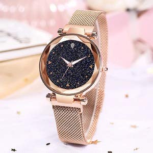 Casera Magnetic Strap Analog Watch for Women - Elegant & Stylish Timepiece for Everyday Wear, Office, and Special Occasions