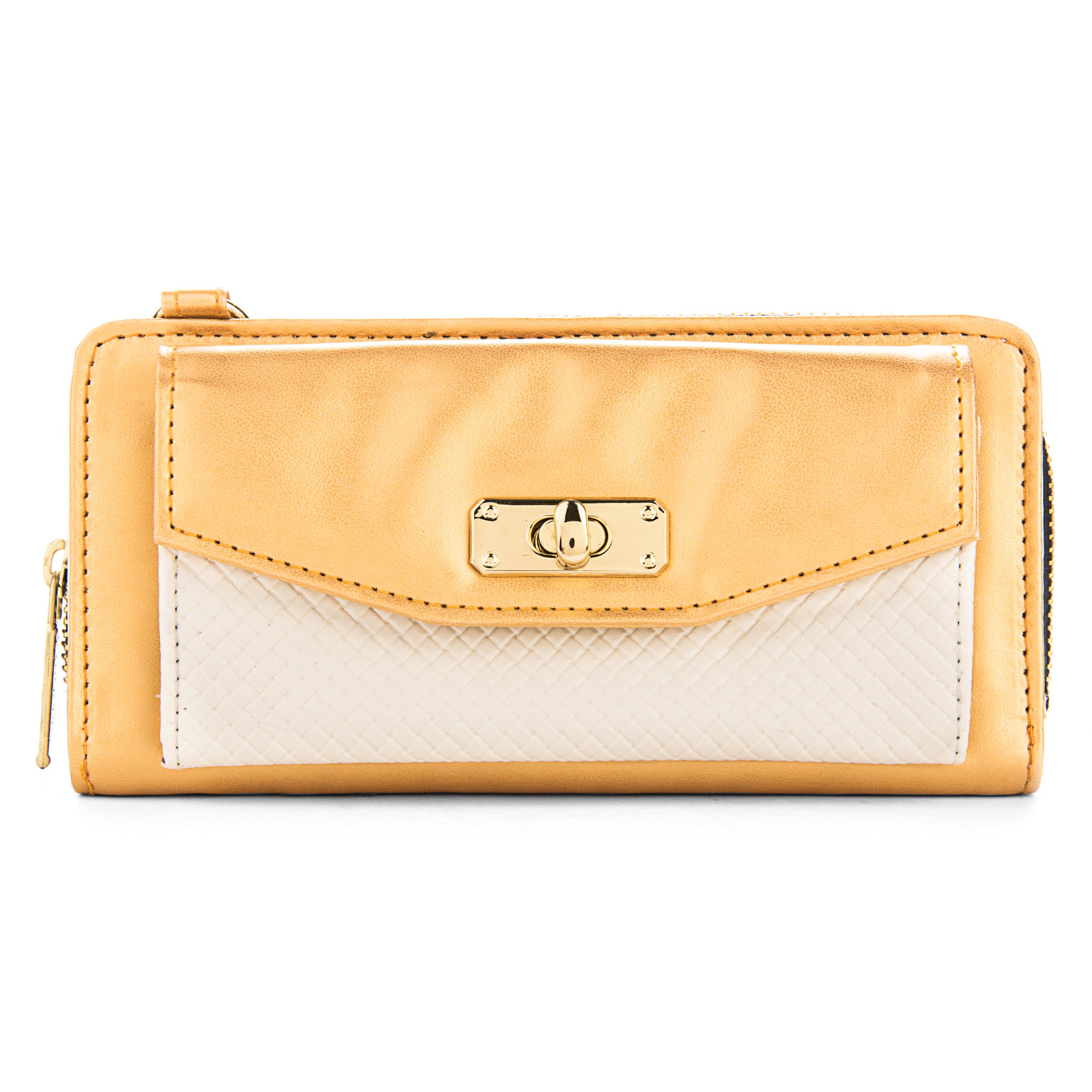 Vangoddy Women's Zip Wallet Clutch with Credit Card Slots & Organizer - Detachable Strap for Nokia Lumia 530 Windows Phone 8.1 Smartphone | Perfect for Travel, Parties, and Everyday Use