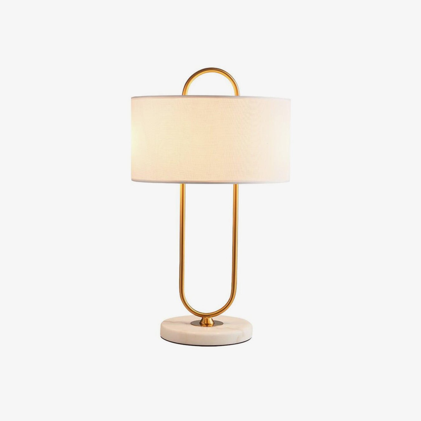 Warner Modern Table Lamp - Stylish LED Nightstand Light for Bedroom, Living Room & Office - Energy Efficient & Adjustable Brightness