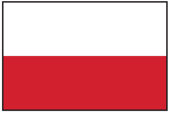Poland Courtesy Flag 12 x 18 Inches - Nautical Boat Flag for International Waters & Maritime Events - Perfect for Yachts, Ships & Sailing Enthusiasts