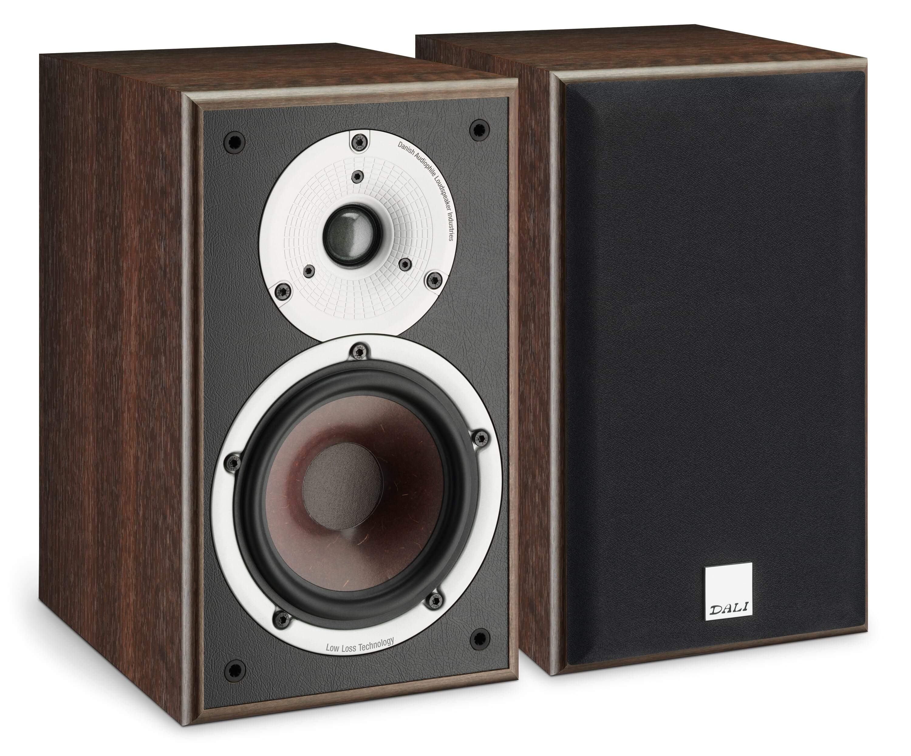 Dali Spektor 2 Bookshelf Speakers (Pair) - High Performance Compact HiFi Speakers for Home Audio - Perfect for Bookshelves, Desktops & Home Theater Systems