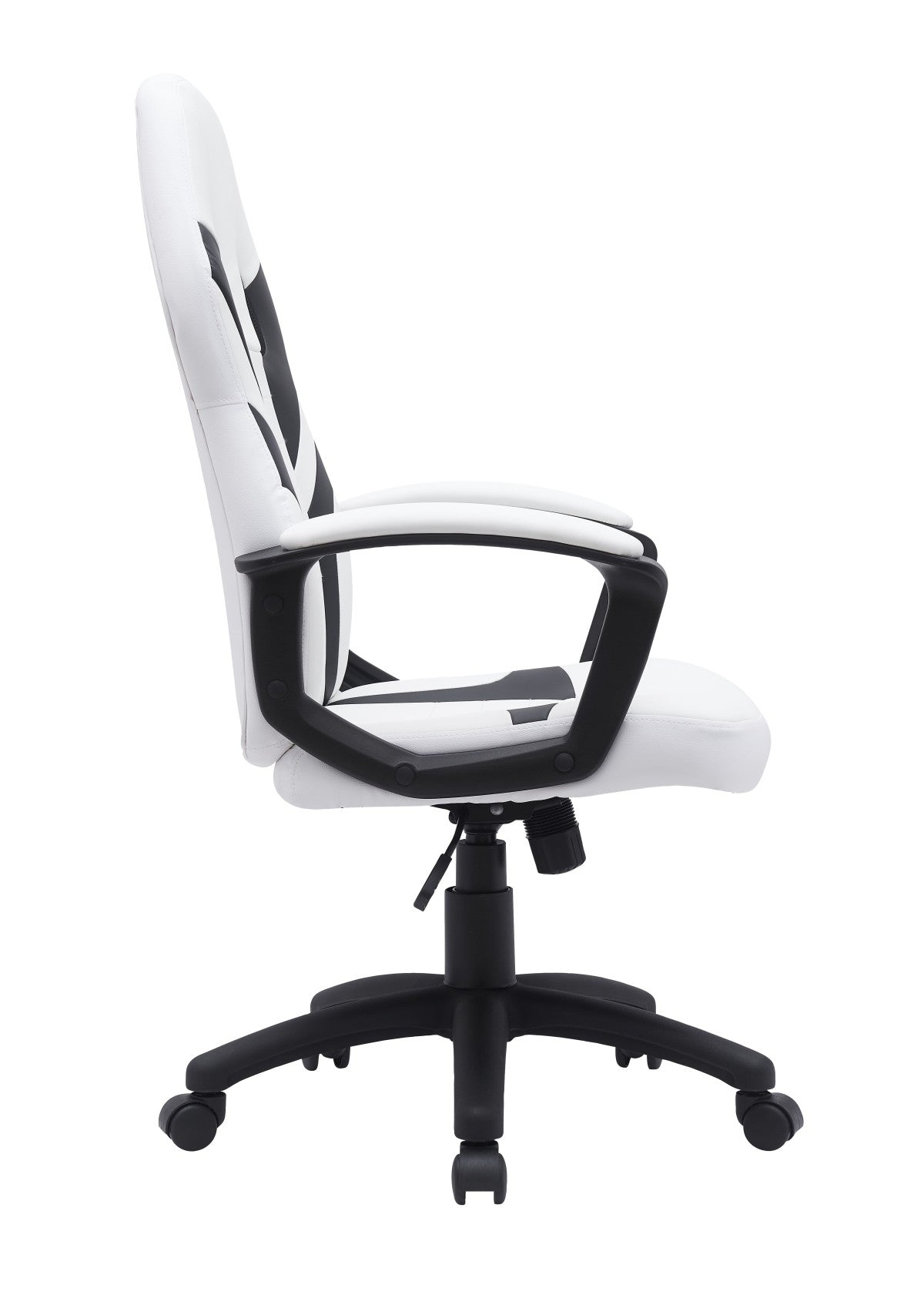 Premium Ergonomic Gaming Chair - White & Black - Comfortable Office & PC Gaming Chair for Long Hours - Perfect for Esports, Streaming & Home Office Setup