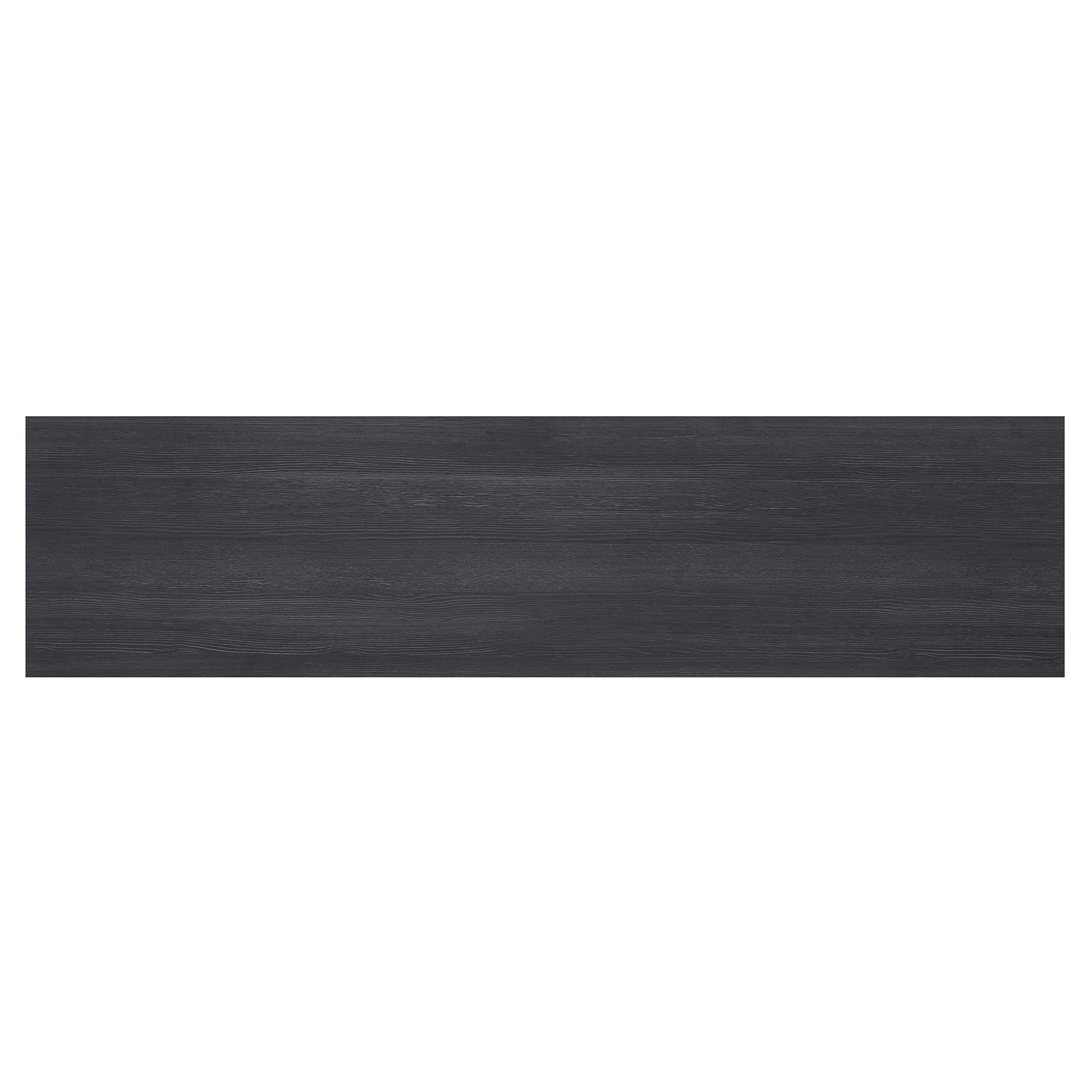 Deacon 65 Inch TV Stand - Modern Rectangular Entertainment Center with Storage Shelves for Living Room, Bedroom - Charcoal Gray Finish