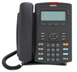 Nortel 1220 IP Phone (NTYS19BA70E6) - Business VoIP Desk Phone with HD Voice, Caller ID & 2-Line Display - Ideal for Office, Call Center & Remote Work