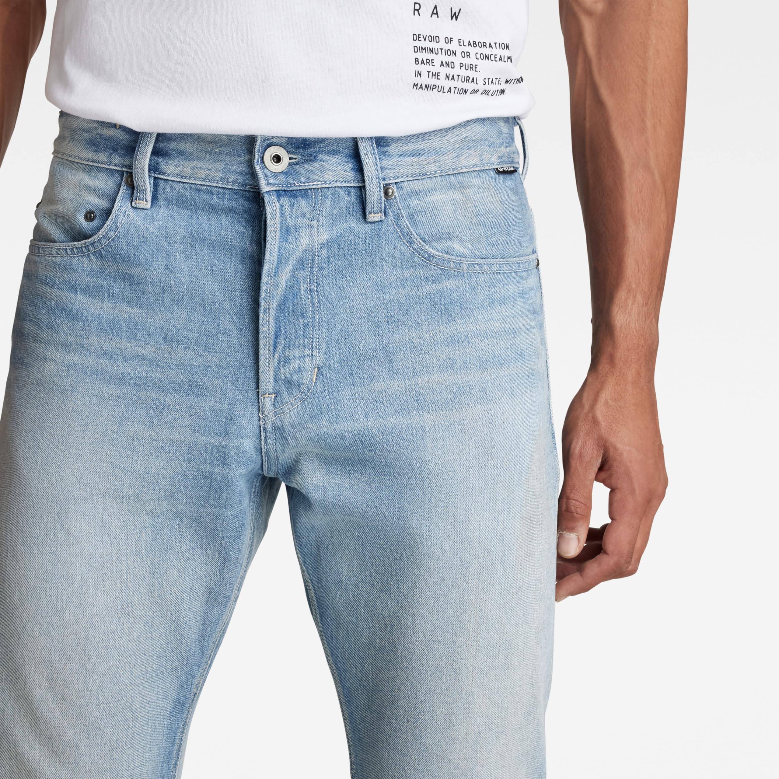 G-STAR RAW Men's Triple A Straight Fit Jeans - Classic Denim Pants for Casual Wear & Everyday Style | Perfect for Office, Dating & Weekend Outings