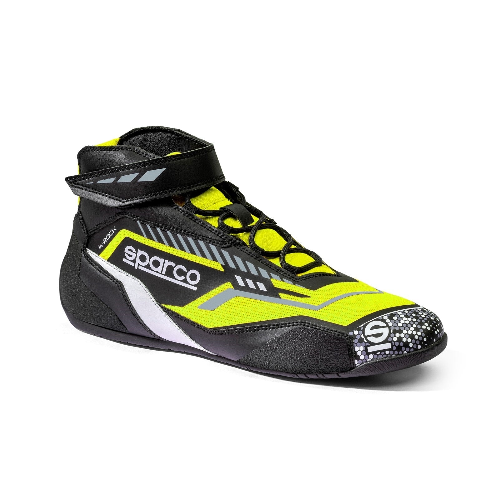SPARCO K ROCK 2025 Racing Shoes - Men's High-Performance Driving Shoes for Track & Motorsport - Lightweight Breathable with Enhanced Grip for Racing, Simulator & Car Enthusiasts