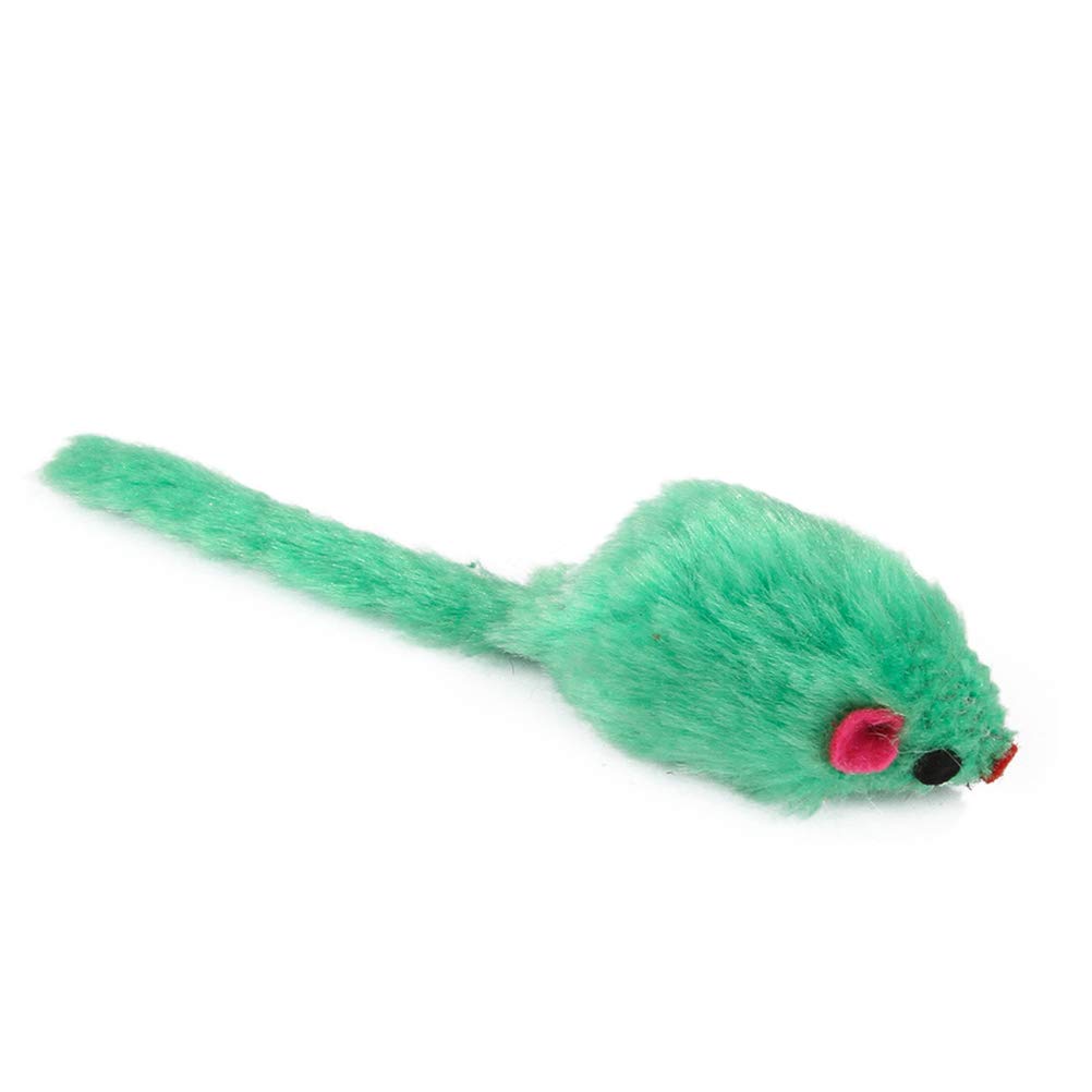 12Pcs Plush Mouse Cat Toys with Sound - Interactive Pet Toys for Kittens & Cats - Perfect for Playtime, Training & Indoor Entertainment