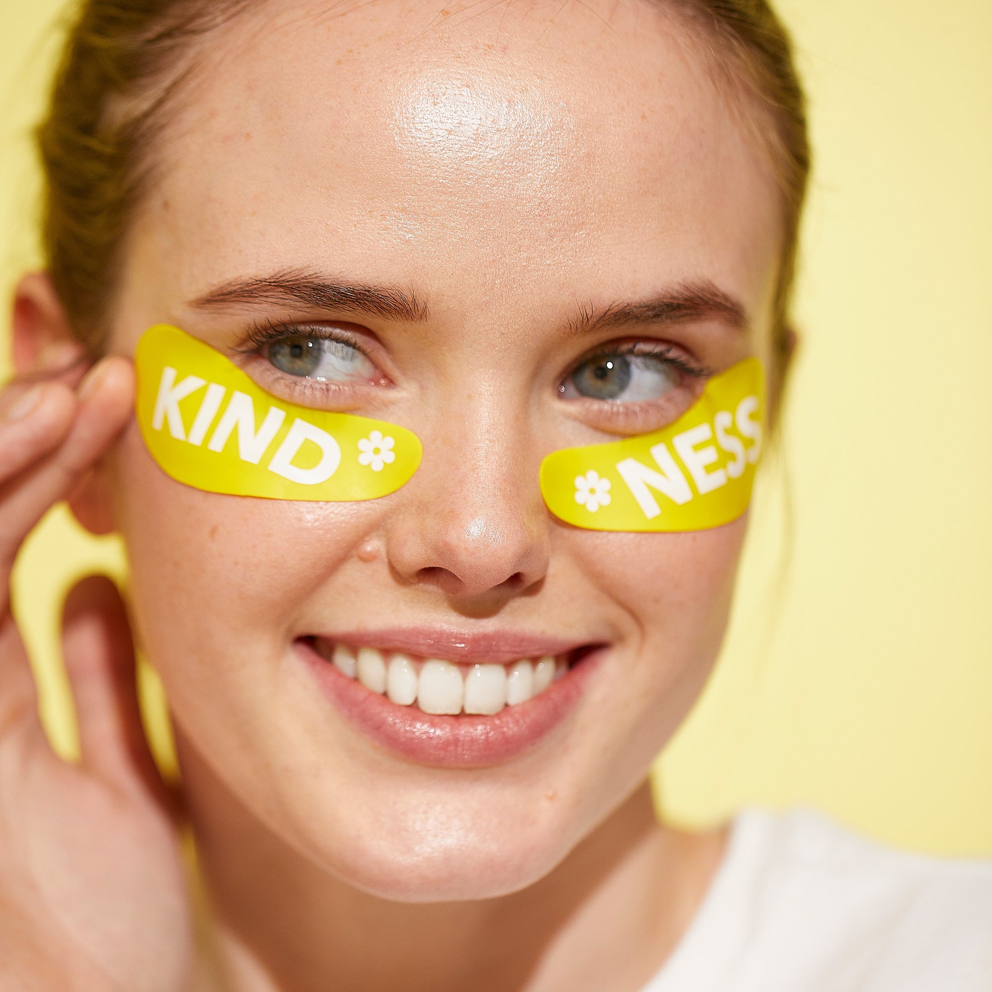 Kindness Under Eye Masks for Dark Circles & Puffiness - Hydrating Gel Eye Patches for Brightening & Anti-Aging - Perfect for Morning Routine & Travel Skincare