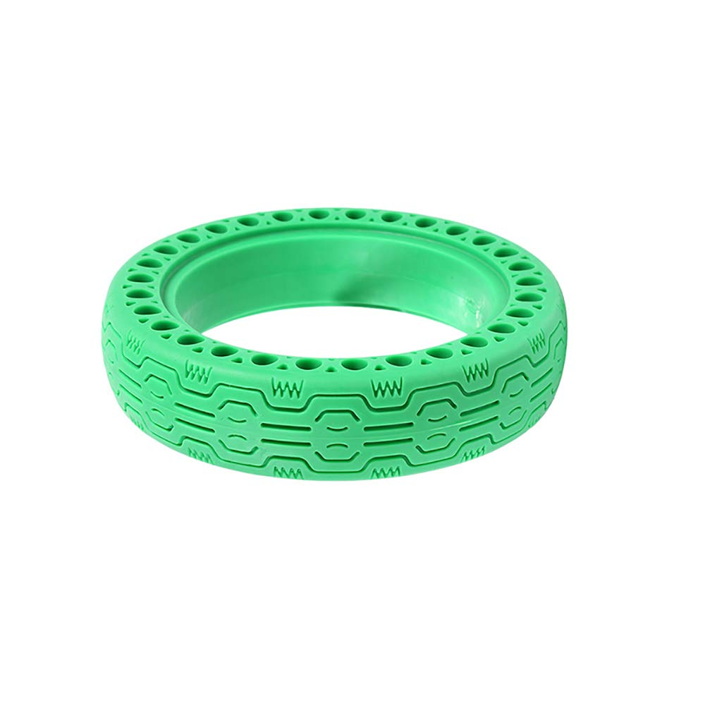 UNISOPH Solid Hole Tires for Xiaomi M365 Electric Scooter - Non-Pneumatic Shock Absorber Rubber Wheels (Durable & Maintenance-Free) - Perfect for Commuting, Campus Travel & Urban Mobility
