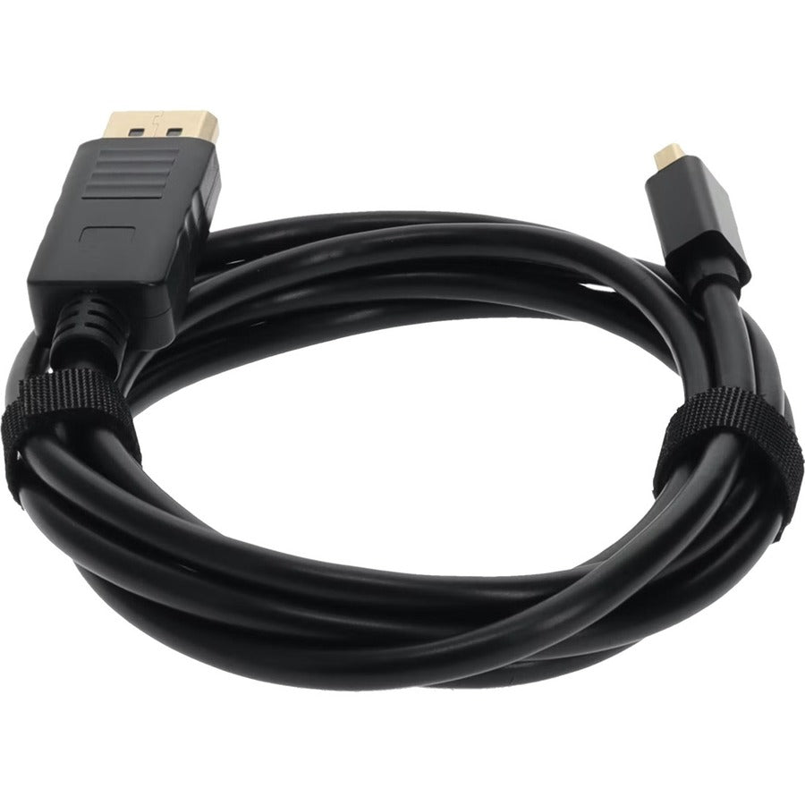 3ft (1m) Mini DisplayPort to DisplayPort Male to Male Adapter Cable - Black | High-Speed 4K Video Connection for MacBook, PC, Monitor | Home Office & Gaming Setup Accessory
