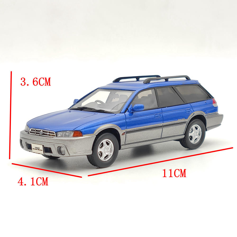 1996 Subaru Legacy Grand Wagon 1:43 Scale Resin Model Car - HS324 Collectible Diecast Vehicle for Display & Car Enthusiasts - Perfect for Home Office Decor, Gift for Auto Lovers