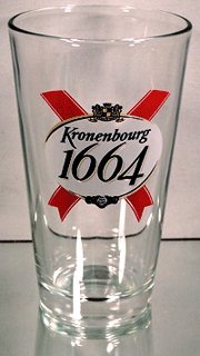 1664 Beer Pint Glasses Set of 4 - 16oz French Beer Glasses for Lager, IPA & Craft Beer - Perfect for Home Bars, Parties & Gifts