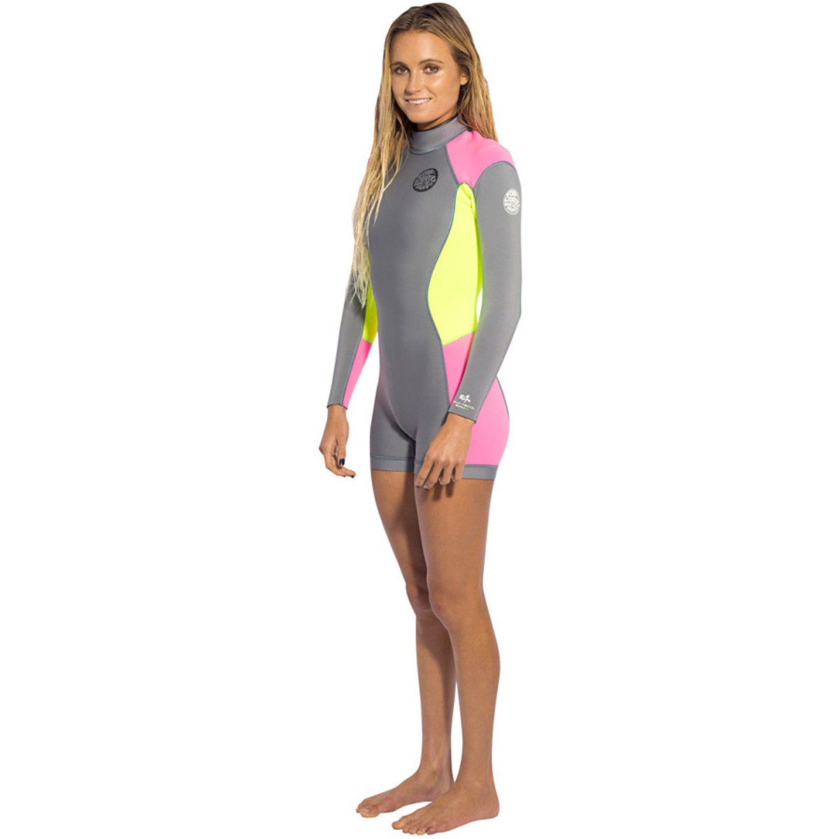 Rip Curl Women's Dawn Patrol Long Sleeve Spring Wetsuit - Perfect for Surfing, Swimming & Water Sports
