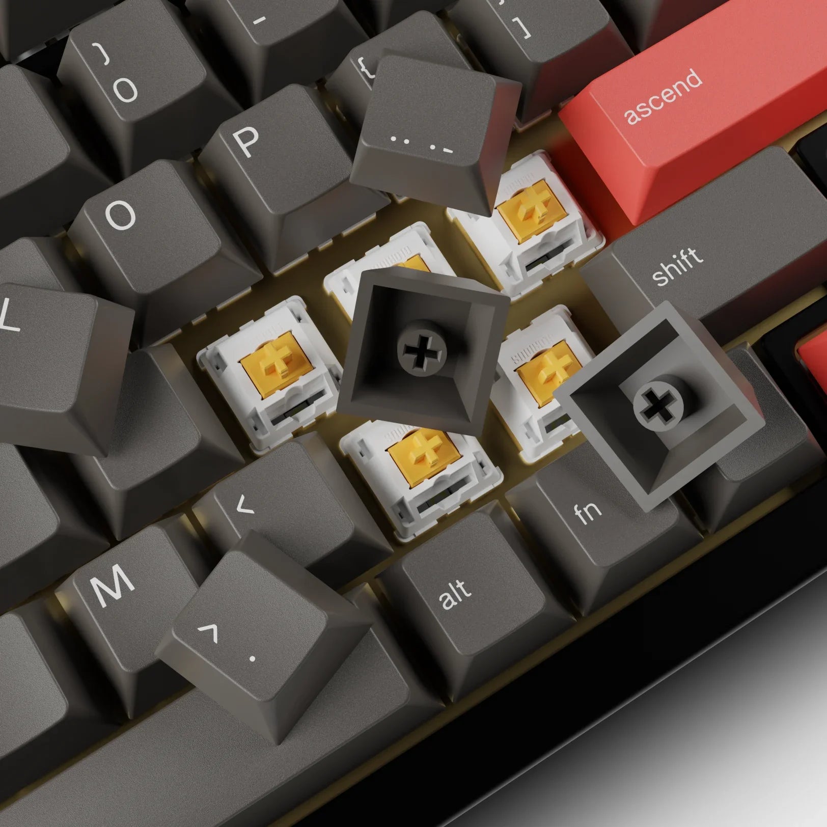 GPBT Celestial Series V1 Dye Sublimated Keycaps - Custom Mechanical Keyboard Keycaps for Gaming & Typing - Perfect for PC, Mac & Laptop Enthusiasts