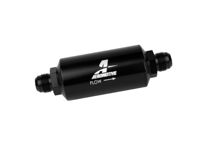 Aeromotive 10AN 10-Micron High Performance Fuel Filter 12385 - Compatible with EFI & Carbureted Engines, Ideal for Racing, Off-Road & Street Performance Vehicles