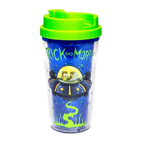 16oz Rick and Morty Travel Mug