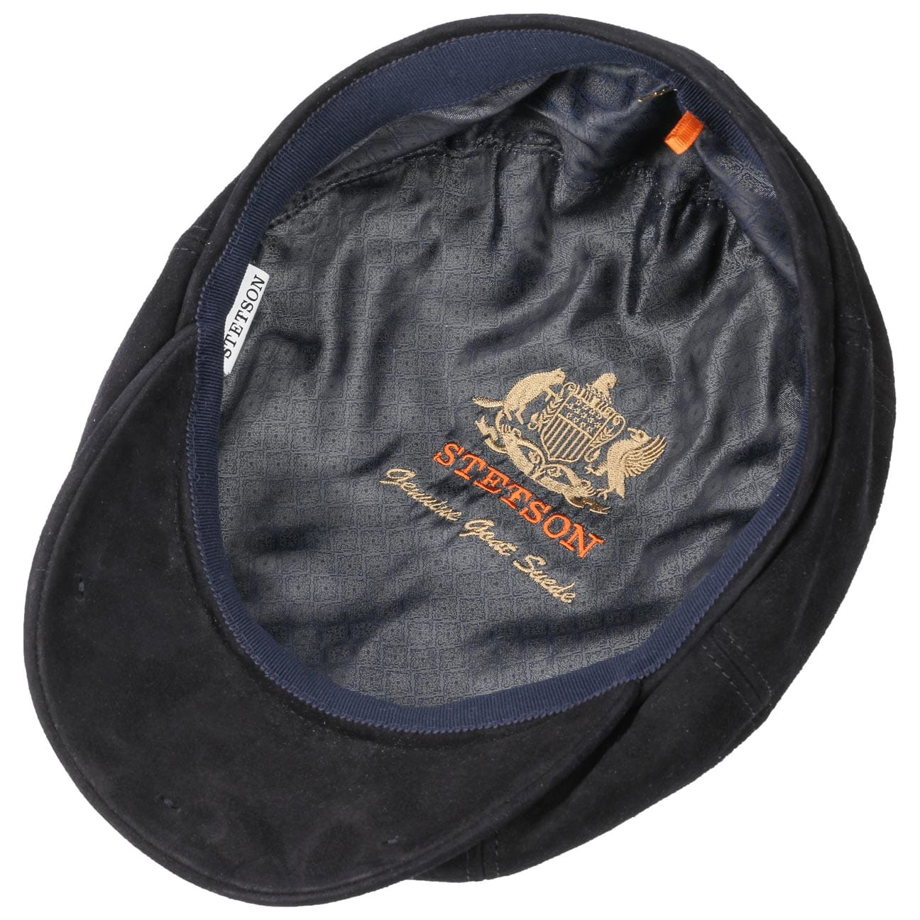 Stetson Hatteras Goat Suede Newsboy Cap - Vintage Style Men's Hat for Casual Wear & Outdoor Adventures