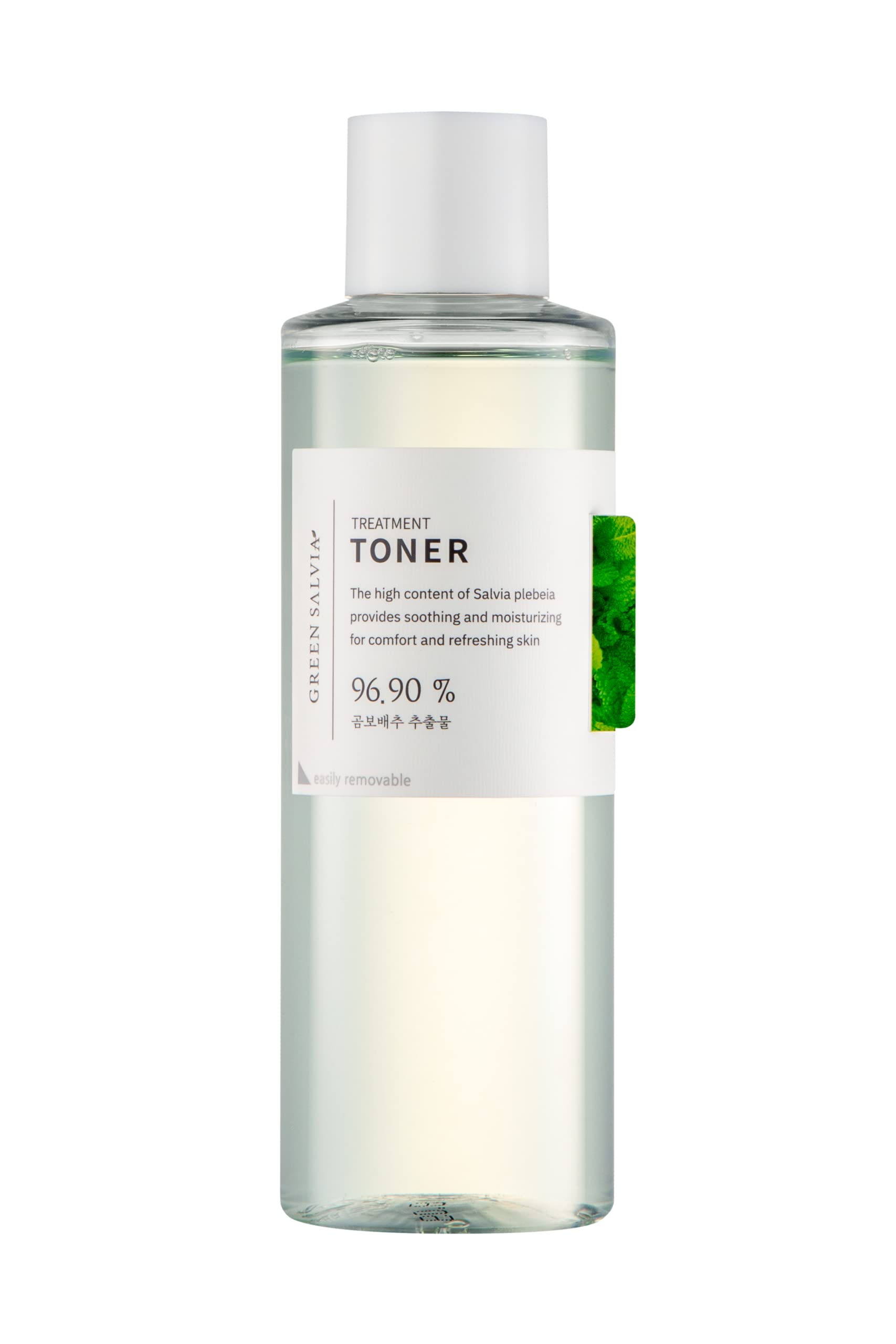 Green Salvia Toner - Vegan Korean Skincare for Hydration & Soothing | 150ml for All Skin Types