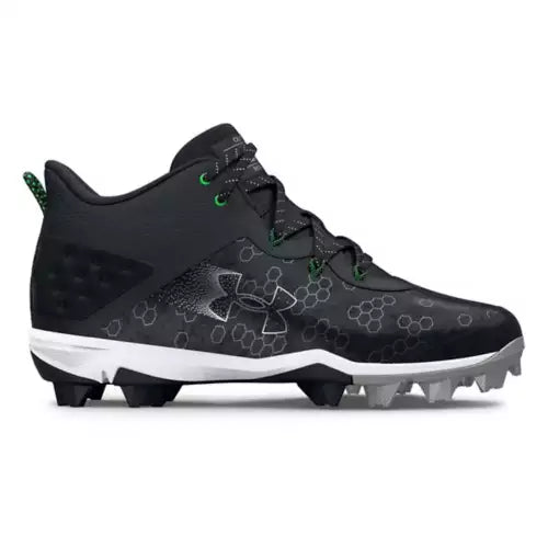 Under Armour Men's UA Harper 8 Mid RM Baseball Cleats - Lightweight & Durable Baseball Shoes for Men with Mid-Cut Ankle Support | Perfect for Baseball, Softball & Field Sports Training