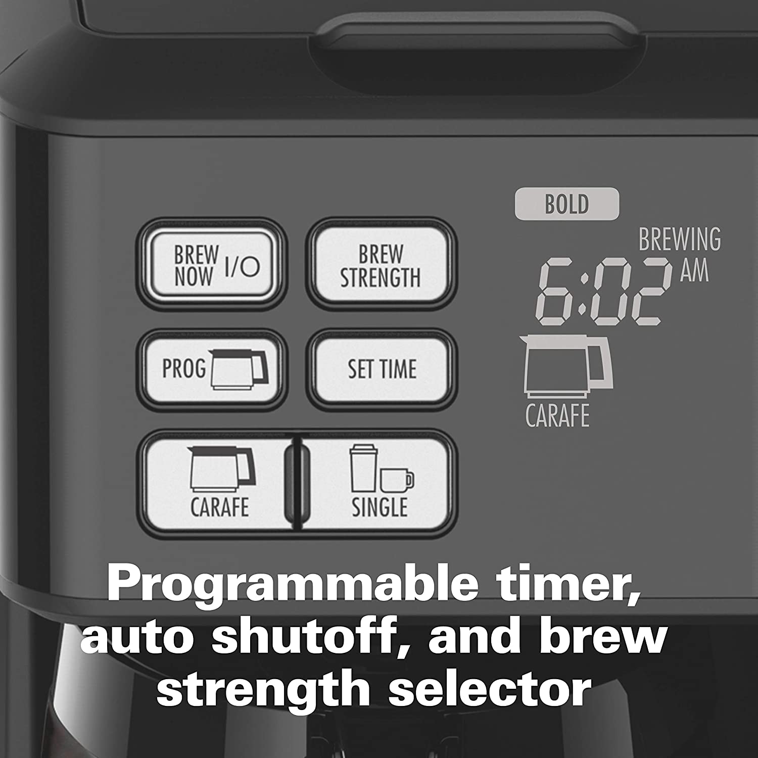 Hamilton Beach FlexBrew 12 Cup 2-Way Coffee Maker 49950C - Brew Single Serve or Full Pot for Home & Office Use