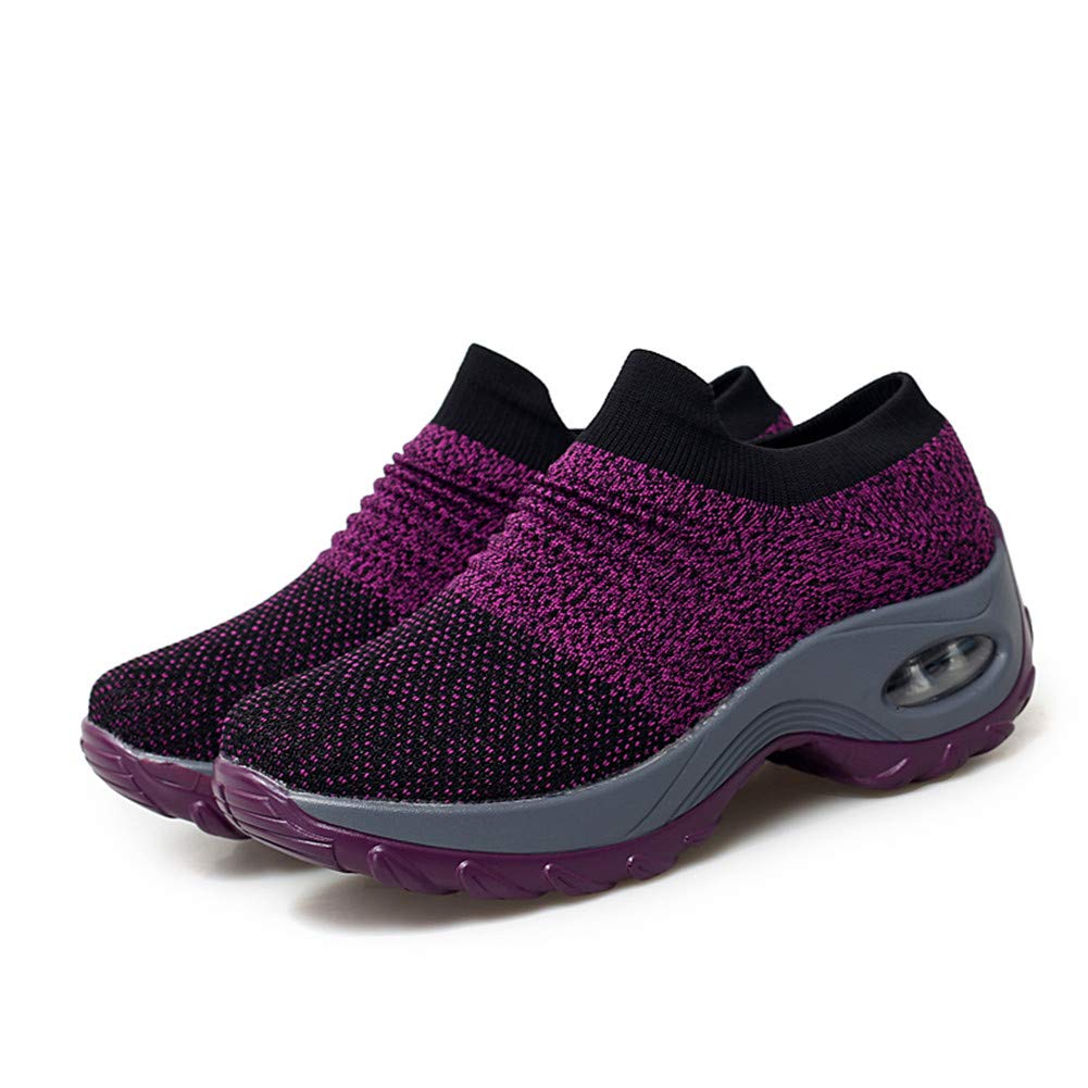 **LEADER SHOW Women's Slip-On Loafers - Comfortable Casual Walking Shoes for Nurses, Fashion Platform Sneakers - Perfect for Work, Travel & Everyday Wear**