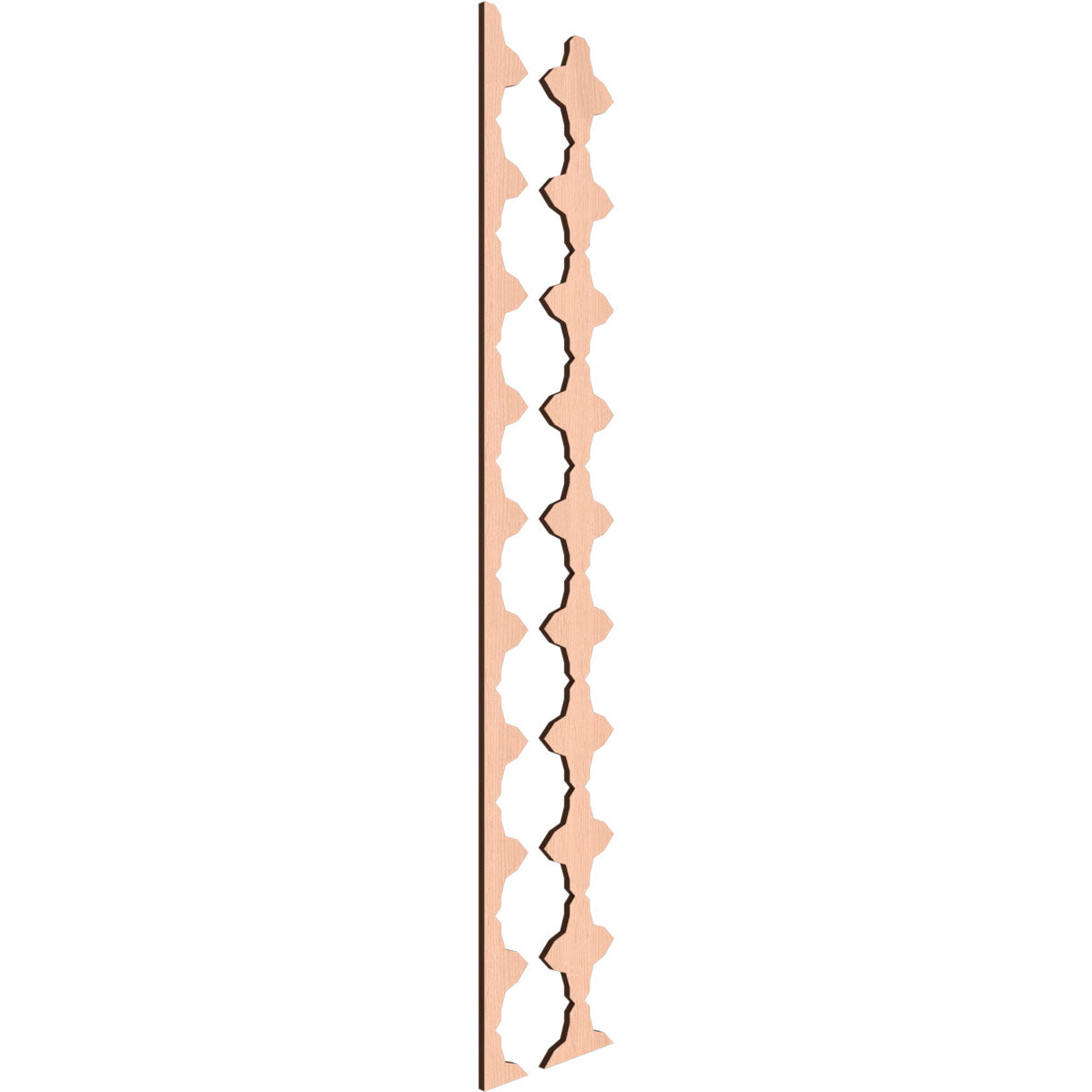 Pandora Adjustable Wood Slat Wall Kit - DIY Modern Wooden Wall Panel for Home Decor - Perfect for Living Room, Bedroom, and Office Accent Wall