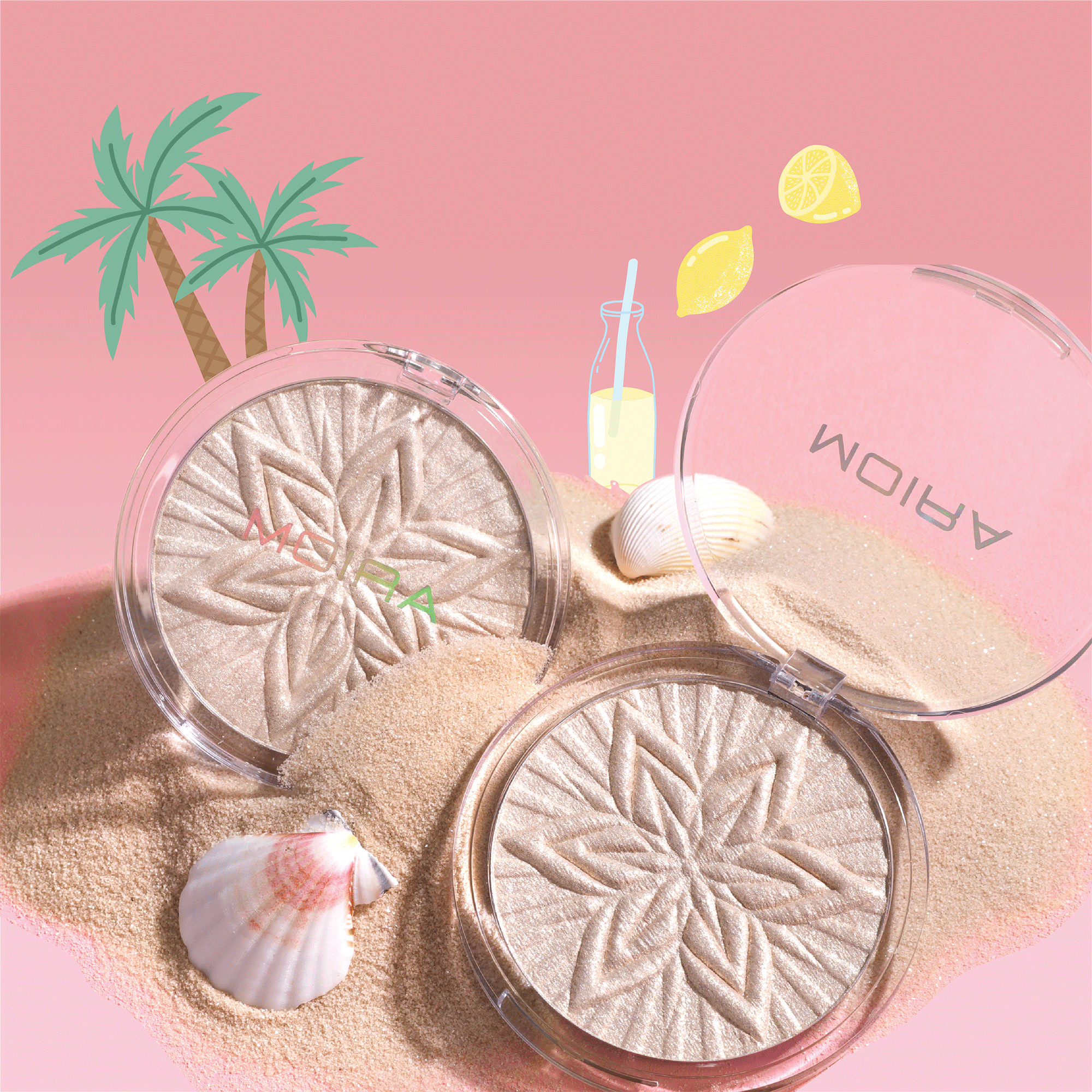 Sun Glow Face & Body Highlighter - Sweet Champagne 001 | Vegan & Cruelty-Free Makeup | Perfect for Contouring, Glowing Skin & Special Occasions