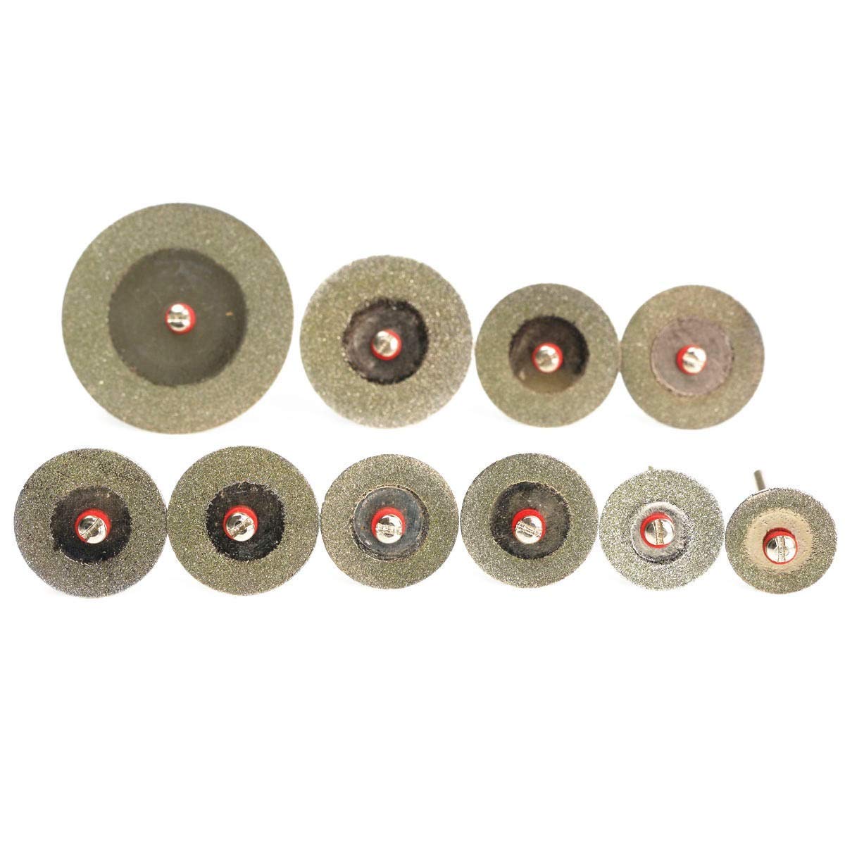 Diamond Cutting Disc Set 10pcs 16-40mm for Rotary & Circular Saws - DIY & Woodworking