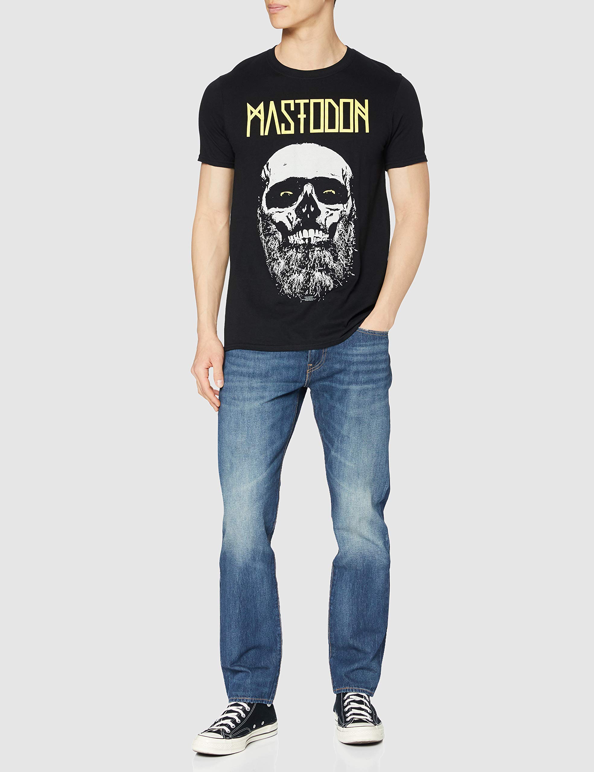 Mastodon Unisex T-Shirt - Admat Graphic Tee - Small Size - Black Cotton Shirt for Men & Women - Casual Wear, Street Style, Music Fans