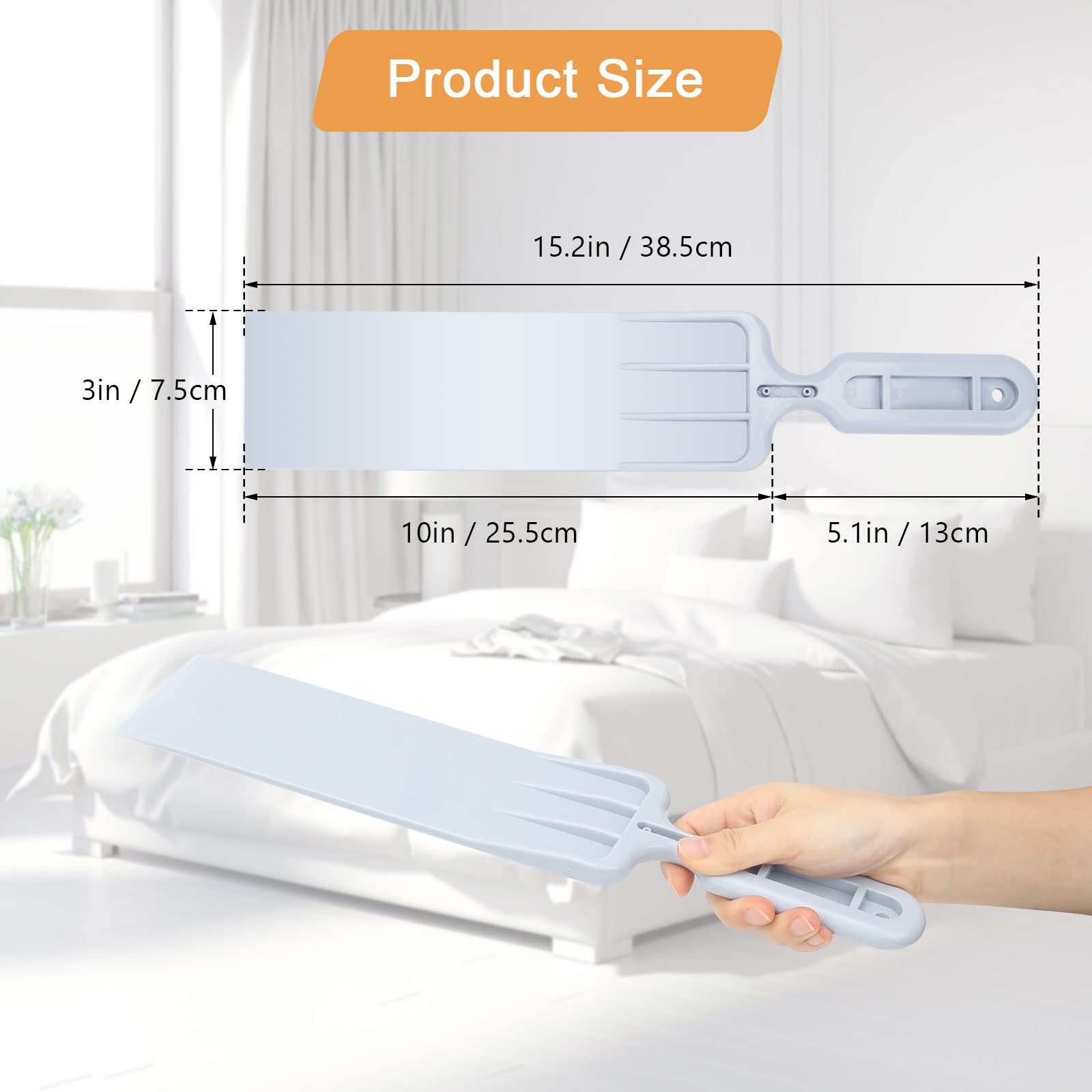 **Bed Sheet Tuck-in Tool - Easy Mattress Lifter & Sheet Helper for Effortless Bed Making - Perfect for Seniors, Caregivers, and Hotels**